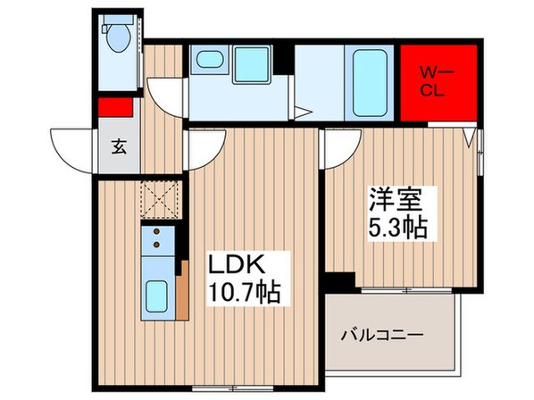 ブレジオ八広の物件間取画像